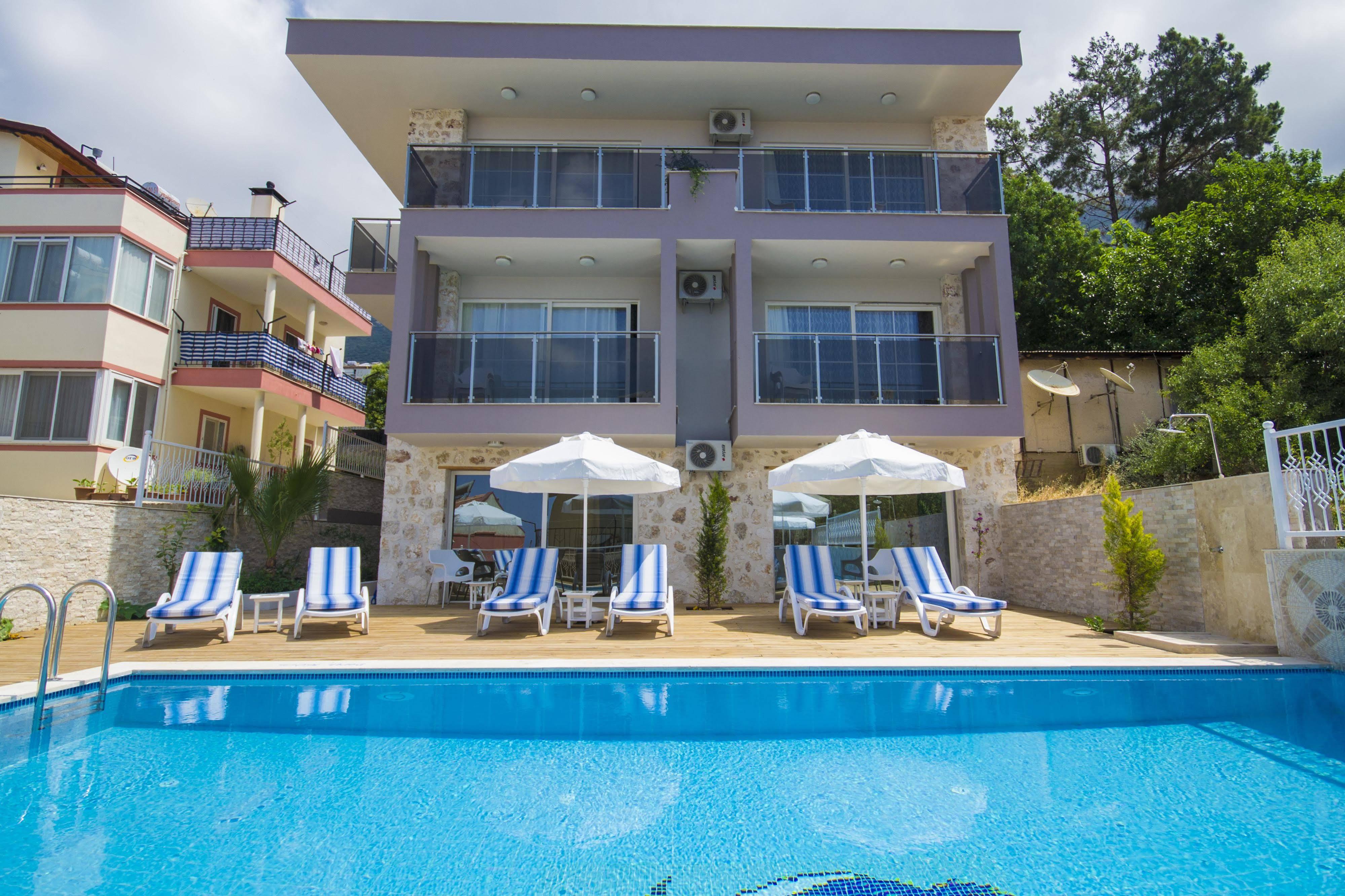 Kelebek Studio Apartments Kalkan Exteriör bild