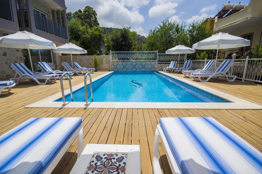 Kelebek Studio Apartments Kalkan Exteriör bild